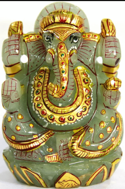 Lord Ganesha in Agate