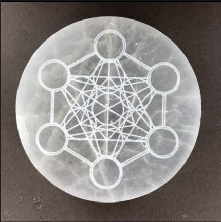 Selenite Charging Plate